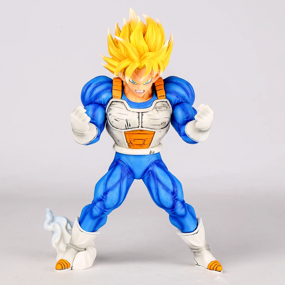 25cm Dragon Ball Super Saiyan Raumenų Sūnus Gokas PVC Pav Kolekcionuojamos Lėlės Modelis Statulėlės Žaislas