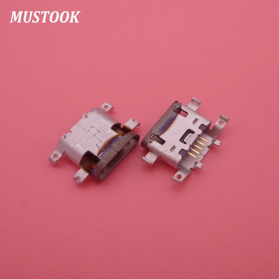 50pcs/daug Micro USB Uodega Įkrovimo Sockect už 
