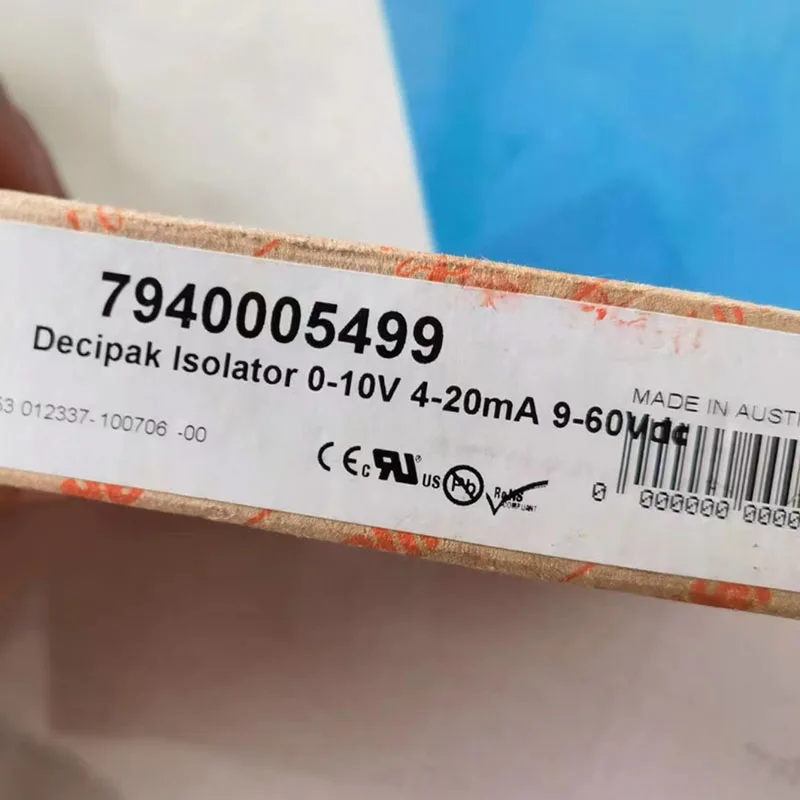 7940005499 Decipak lsolator 0-10V 4-20MA 9-60VDC Signalo Izoliatoriai Greitas Pristatymas