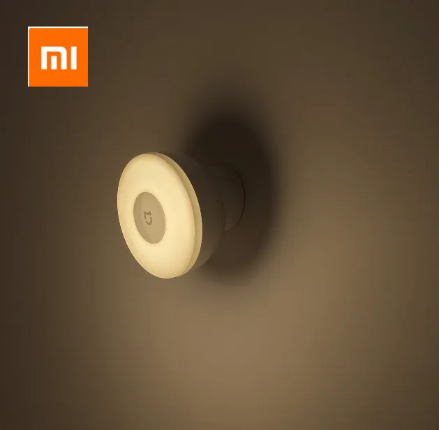 Xiaomi Mijia Naktį Šviesa 2 Kartos Reguliuojamas Ryškumas Infraraudonųjų spindulių Smart Žmogaus Kūno Jutiklis su Magnetinės Indukcijos Bazė šviesos