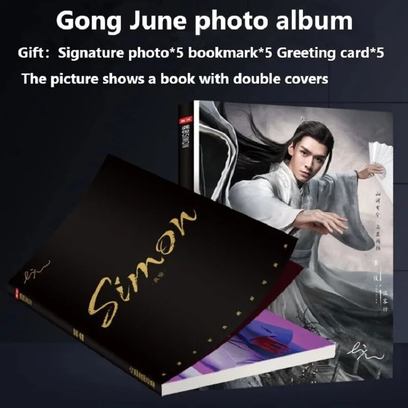 Žodis Garbės Gong Jun Nuotraukų Albumą Shan Jis Ling Gong Jun Koliažo, Tapybos Photobook Wen Ke Xing Tapyba Knyga Albumas
