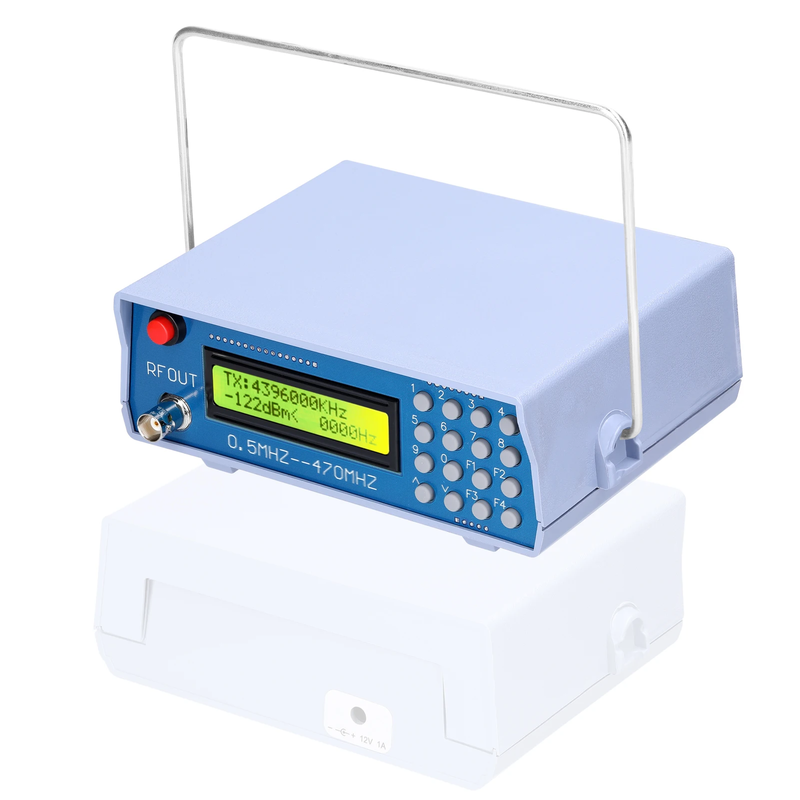0.5 MHz-470MHz Elektros Energijos RF Funkcija Skaitmeninio Signalo Generatorius Metro FM Radijo Walkie-talkie Debug tai yra ctcss Singal Produkcija