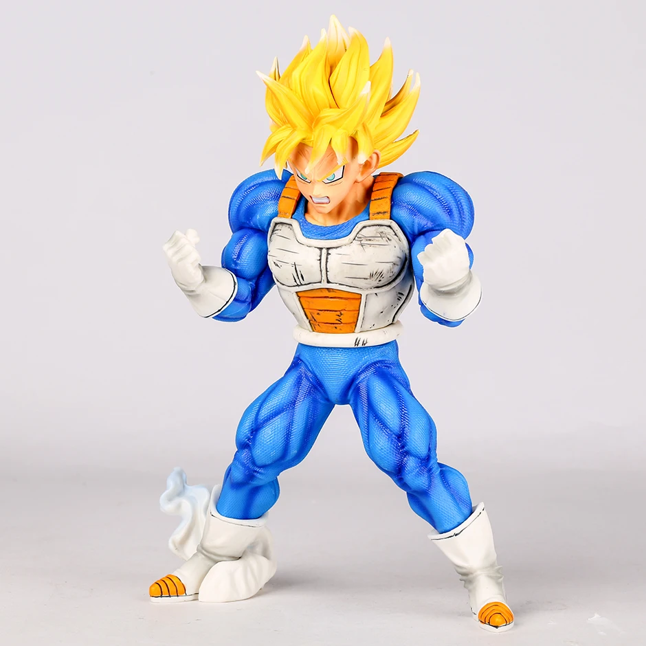25cm Dragon Ball Super Saiyan Raumenų Sūnus Gokas PVC Pav Kolekcionuojamos Lėlės Modelis Statulėlės Žaislas