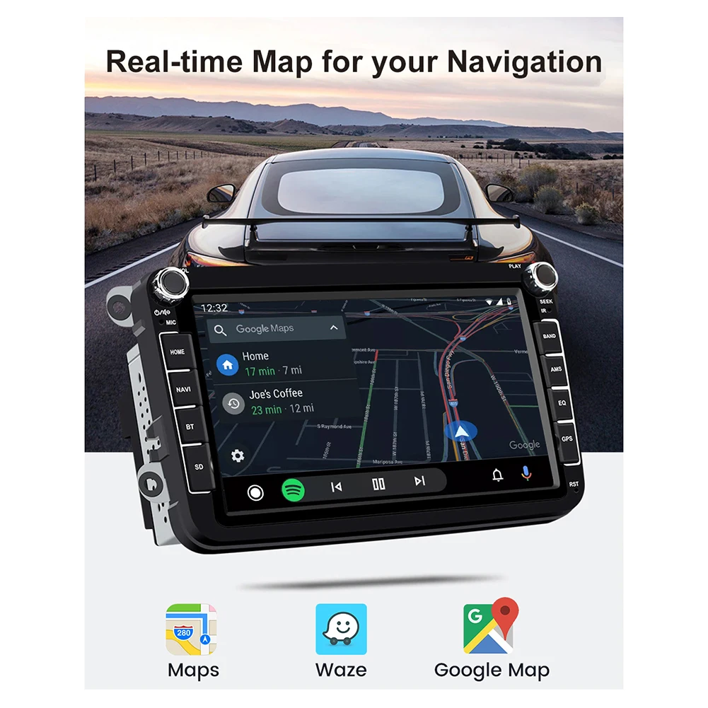 2VNT Carlinkit CPC200-A2A Laidinio Belaidžio CarPlay Adapteris Android 10.0 Automobilio Multimedijos Grotuvas Aktyvatorius Plug And Play Automobilių