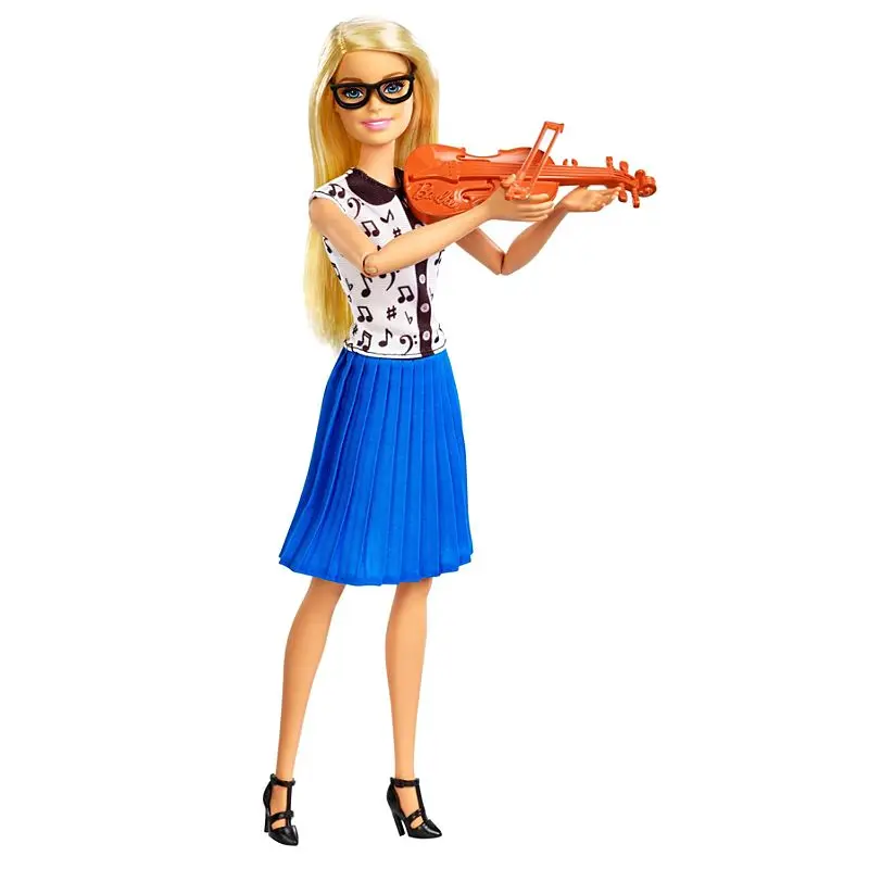 Barbė Lėlės Rinkinys, Muzikos Mokytojas Smuiko Muzikos Instrumento Mergina Namas Žaisti Serija žaislai mergaitėms FXP18