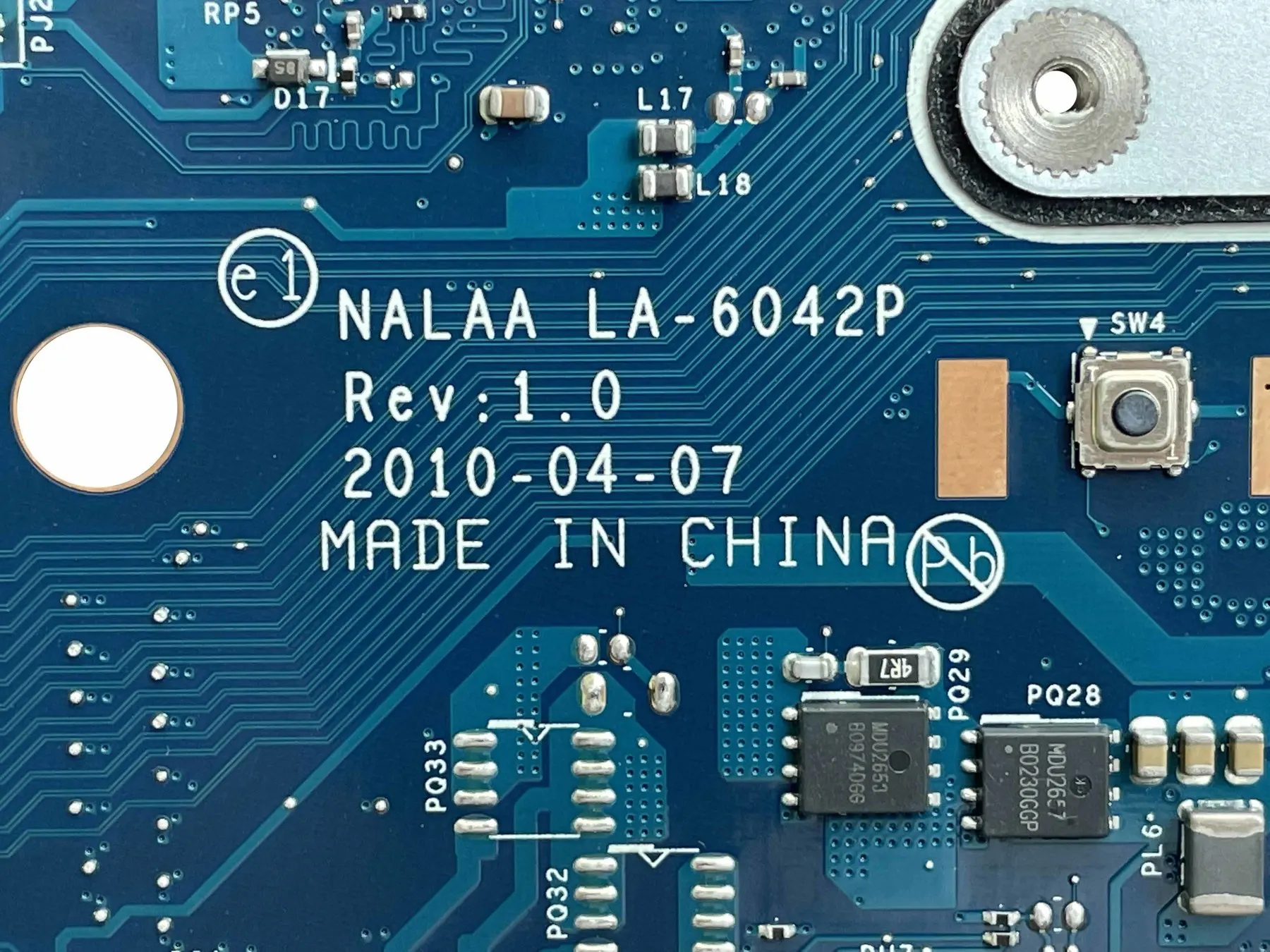 Geriausias kainos ir K000103790, skirtas Toshiba Satellite L670 L675 Nešiojamas Plokštė NALAA LA-6042P SLGZS HM55 216-0772000 DDR3 100% Teste