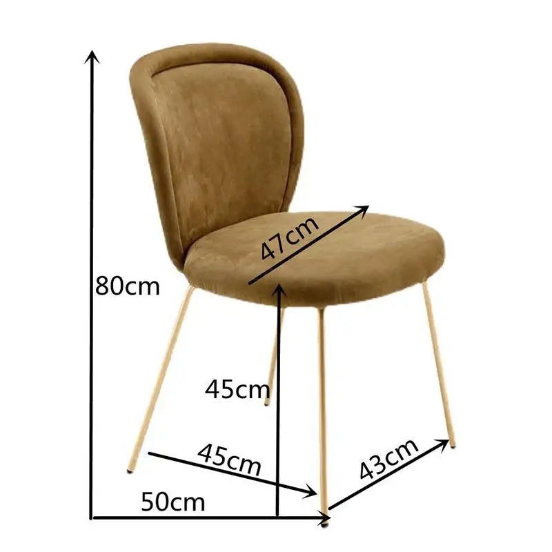 Italijos šviesos prabangus valgomasis kėdė šiuolaikinės paprasta namų nagų kėdės atlošas kėdės dizaineris Šiaurės kambarį kėdė
