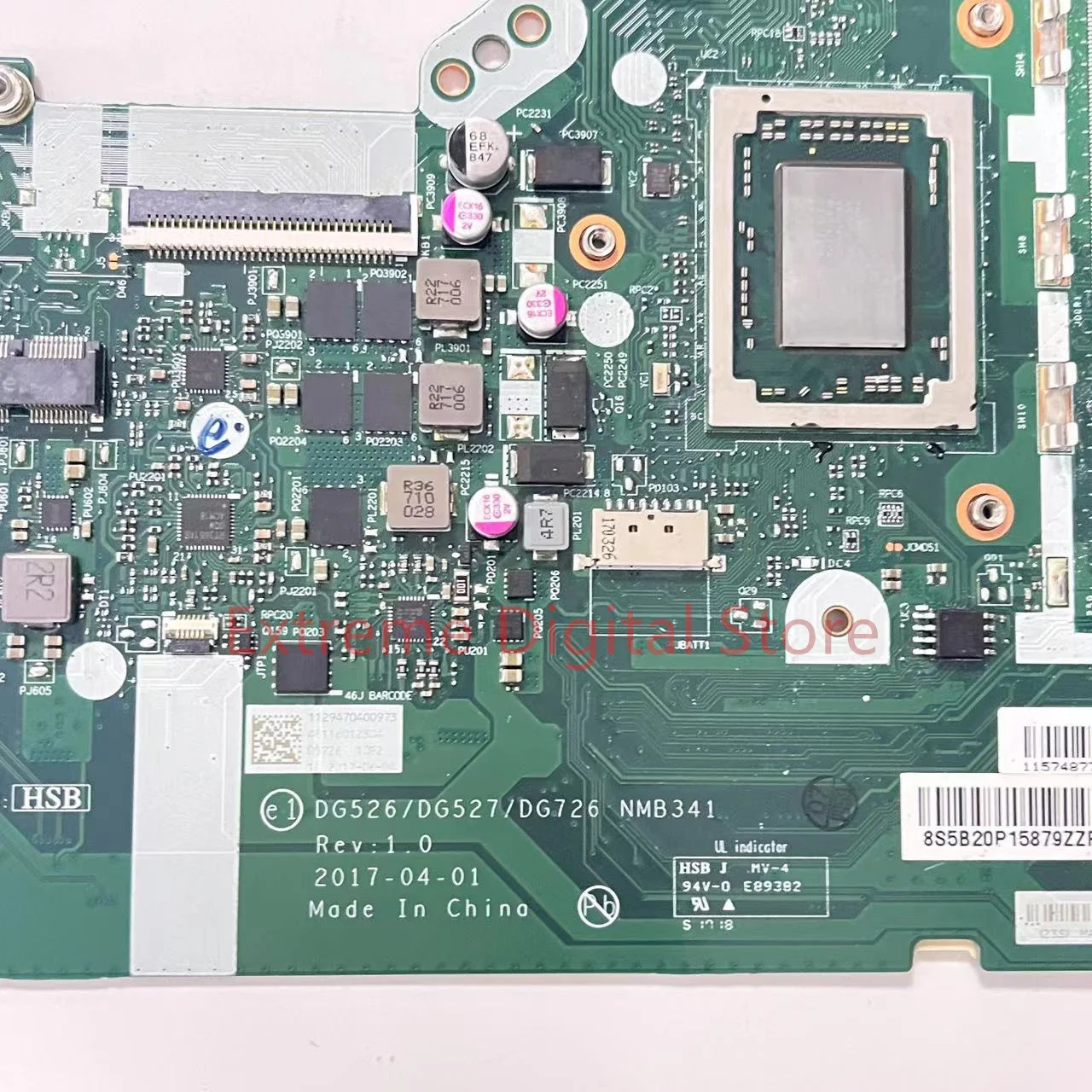 Lenovo IdeaPad 320-15ABR Nešiojamas plokštė NM-B341 su CPU A10-9620P A12-9720P 4G DDR4 100% Testuotas, Pilnai Darbo