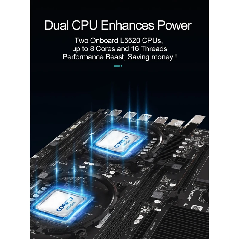 X58 Motininę Dual LGA1366 L5520 DDR3 4-Kanalų 1066Mhz Didžiausia Parama 128G E-ATX USB 3.0 X58 Aukštos klasės motininę Plokštę