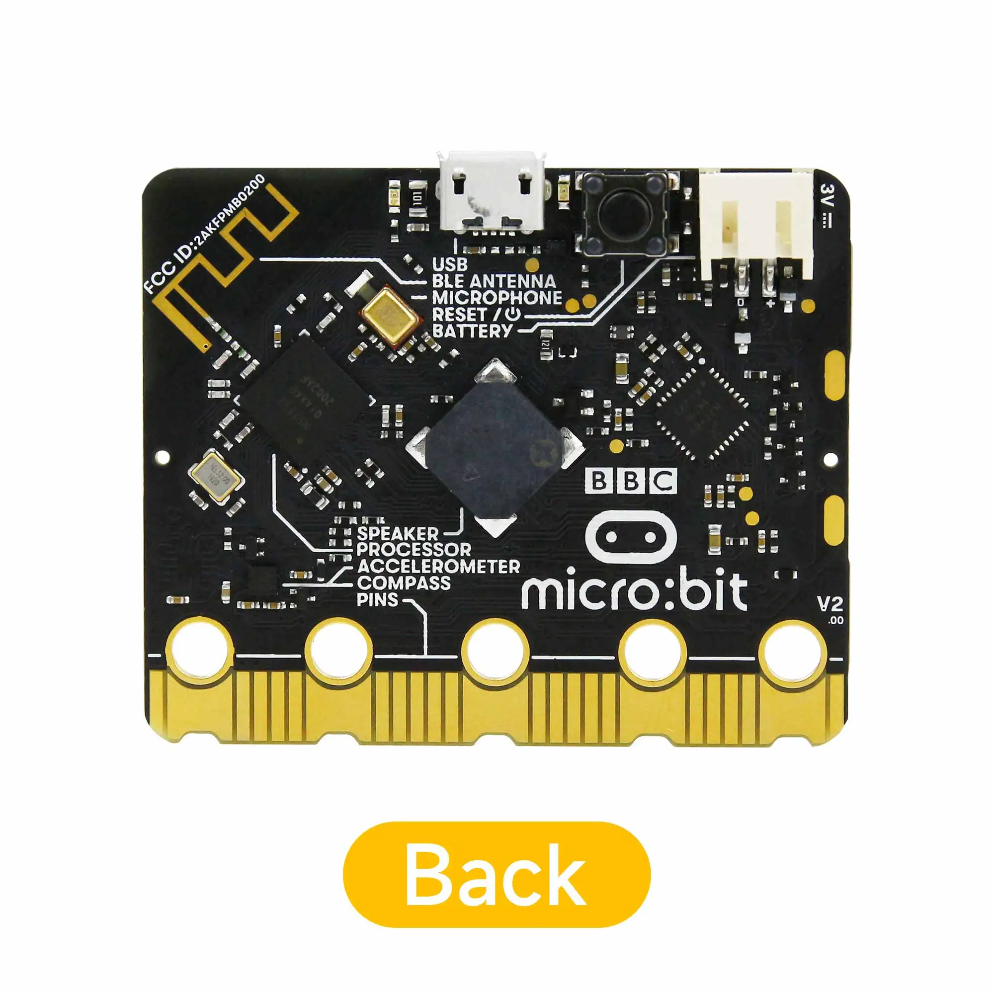 BBC Microbit V2 Programuojami Mokymosi Plėtros Valdybos Rinkinys Vaikams STME Švietimo 