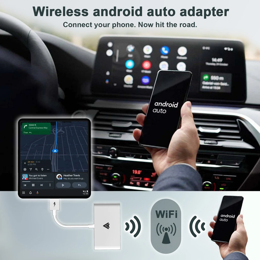 Belaidžio CarPlay Adapteris lPhone Belaidžio Auto Automobilio Adapteris,Apple Wireless Carplay Dongle,Plug Žaisti 5 ghz WiFi Internete Atnaujinti
