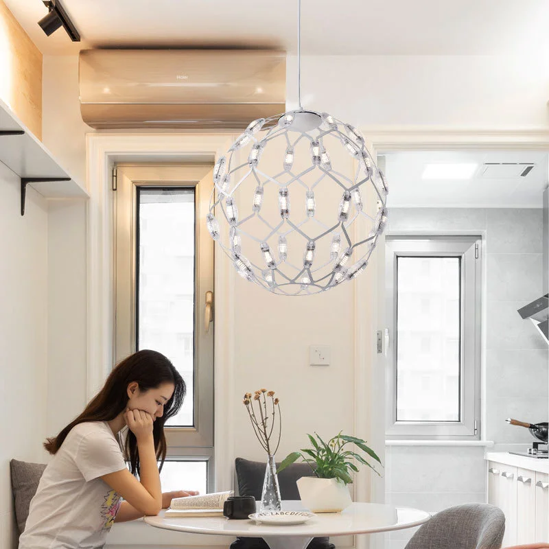 Naujos Postmodernios LED sieniniai šviestuvai Geležies Kamuolys kabo lempa Šiaurės kambarį namuose deco įrenginiai miegamųjų vila šviestuvai