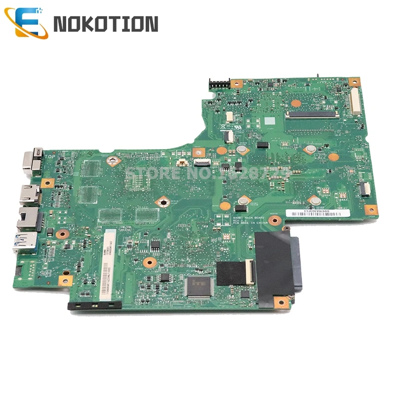 NOKOTION Lenovo IdeaPad G700 Nešiojamas Plokštė BAMBI mainboard REV:2.1 HM76 USB3.0 11S90003042 DDR3 100% testuotas
