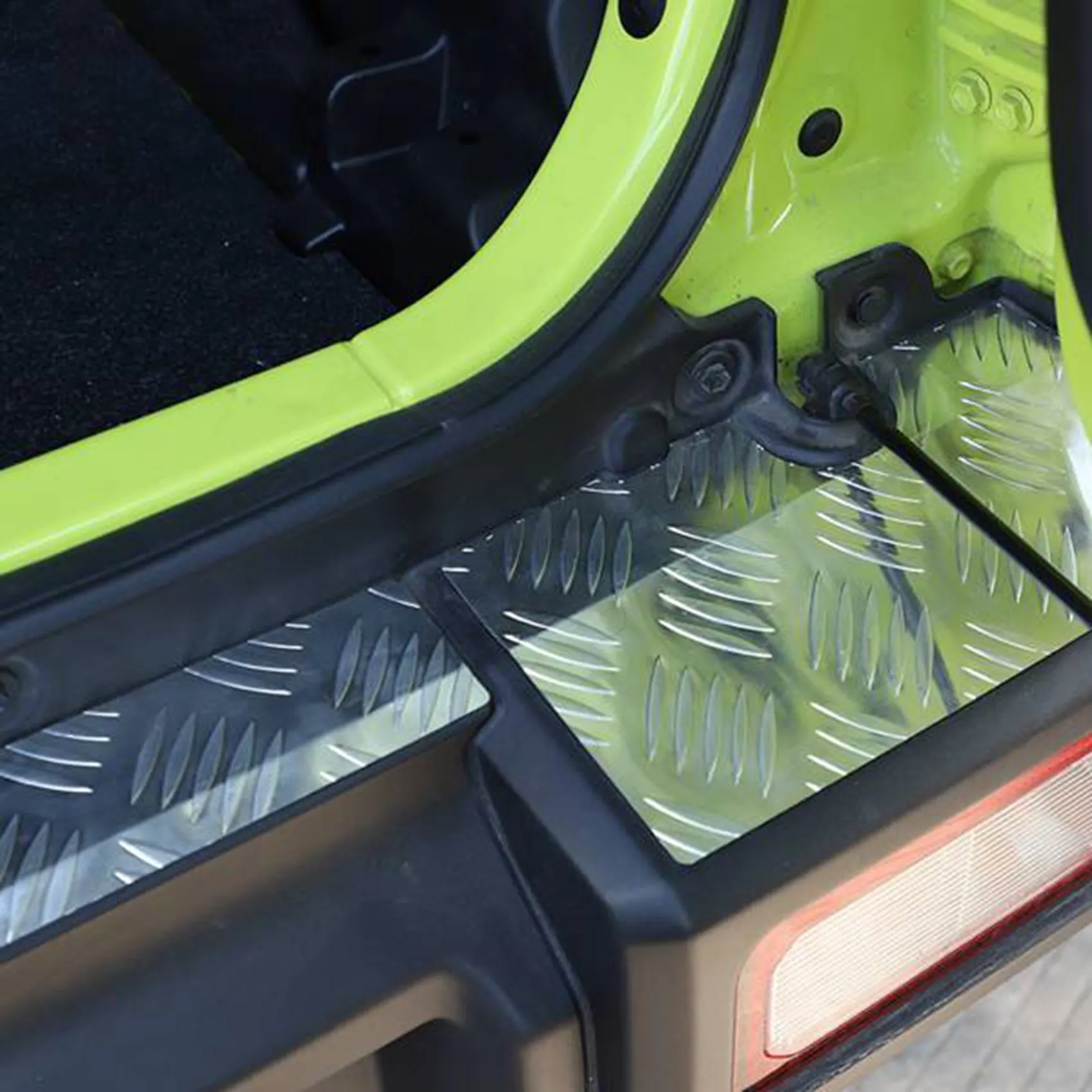 Už-Suzuki Jimny 2019-2022+ Automobilio Galinis Bamperis Skydelio Dangtelį Guard Aliuminio Lydinio Apsaugoti Plokštė Priedai
