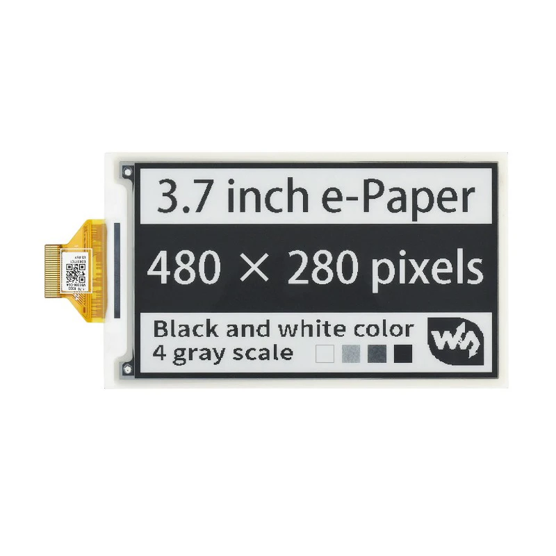 3.7 colių e-Popieriaus 