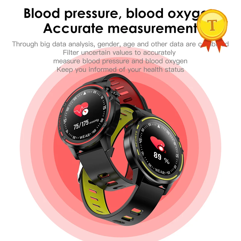 IP68 Vandeniui Sportas plaukimo Smart Watch Vyrų Pedometer Širdies ritmas, Kraujo spaudimui, EKG PPG Stebėti Smart juostoje 