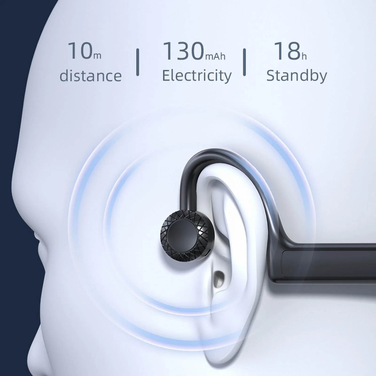 Karšto Pardavimo Kaulais belaidės ausinės, skirtos android mobiliuosius telefonus 5.1 Vandeniui Sporto Triukšmo Panaikinimo laisvų Rankų Ausinės