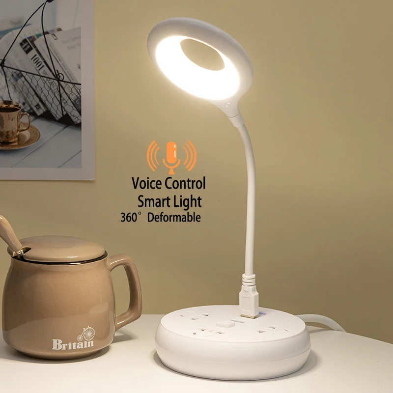 LED smart balso valdymo balsu mažas naktį šviesos smart home nakties šviesos energijos taupymo kūno garso jutiklis usb kištukas, atmosfera šviesos